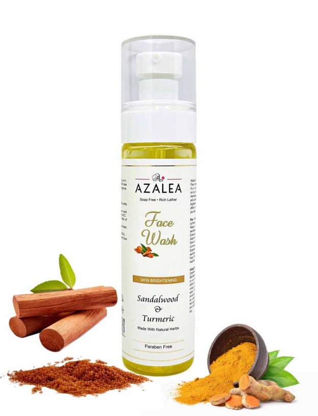 Azalea Face Wash Sandalwood & Turmeric