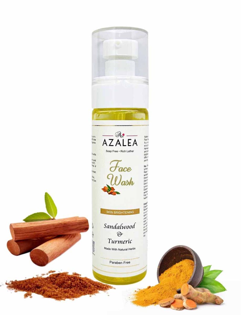 Azalea Face Wash Sandalwood & Turmeric