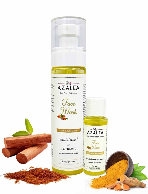 Azalea Face Wash Sandalwood & Turmeric