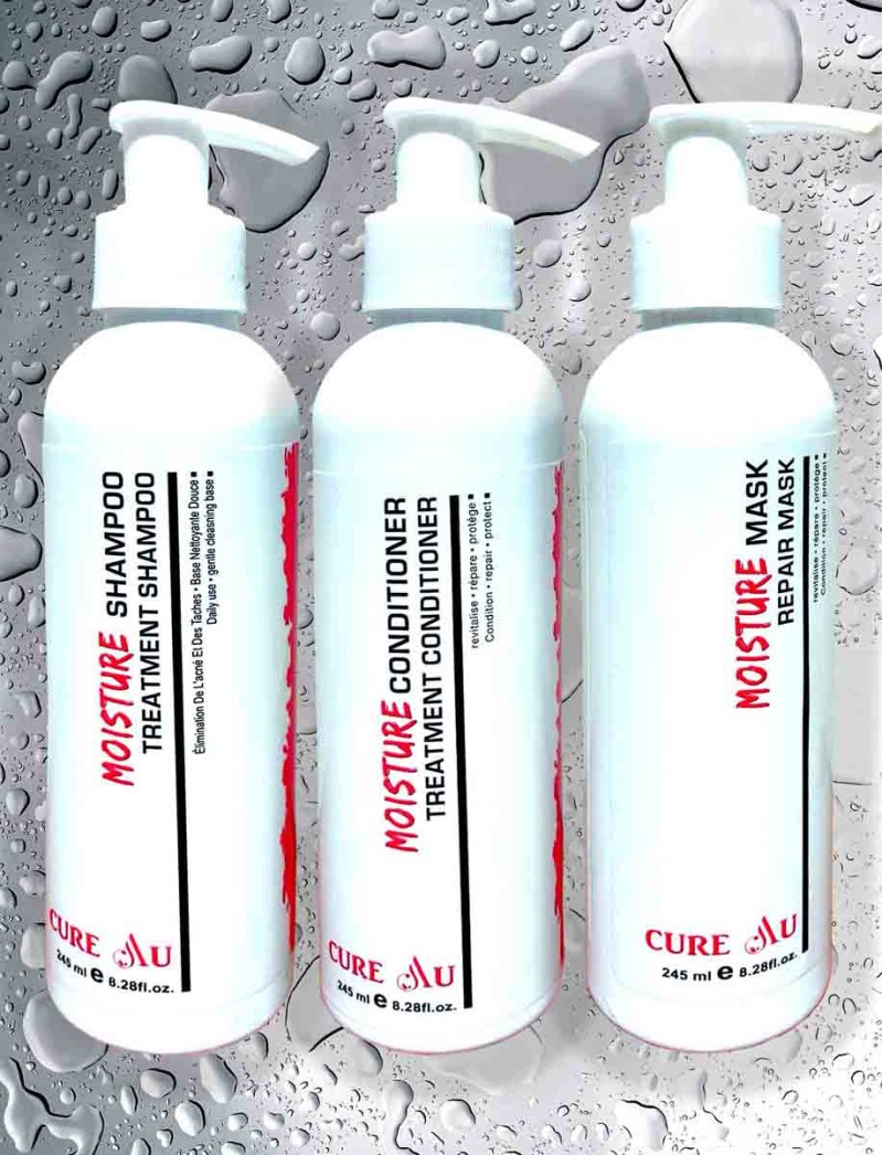 Cure Au Moisture Shampoo, Mask & Conditioner Deal