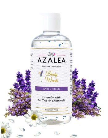 Azalea Body Wash Lavender With Tea Tree & Chamomile