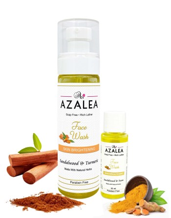 Azalea Face Wash Sandalwood & Turmeric