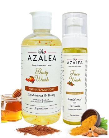 Azalea Face Wash and Body Wash Combo Offer